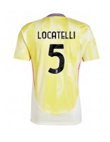 Juventus Manuel Locatelli #5 Venkovní Dres 2024-25 Krátký Rukáv